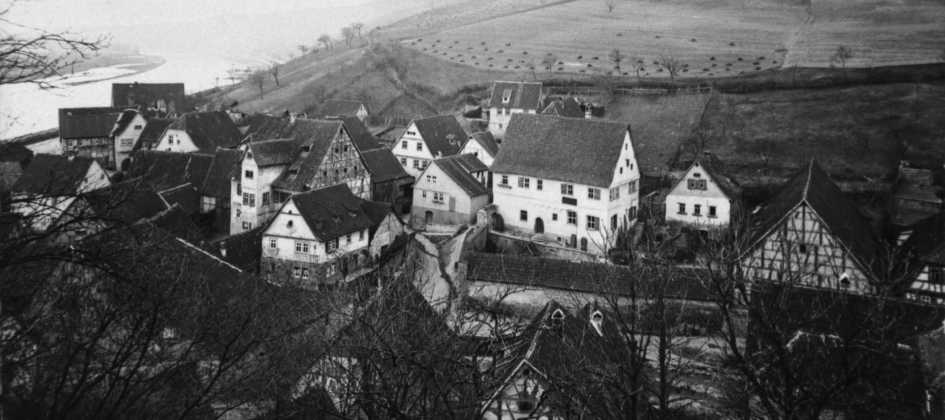 Blick auf Mainberg um 1900